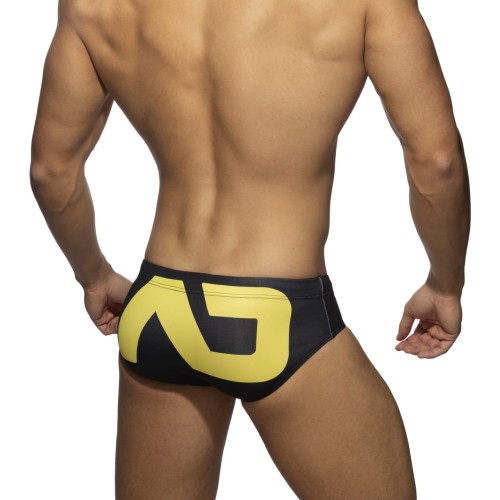 Kąpielówki męskie Extra Large Logo Black Addicted