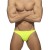 Kąpielówki męskie G-String Neon Yellow Addicted