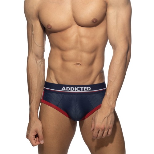 Slipy męskie Open Sport Mesh Navy Addicted