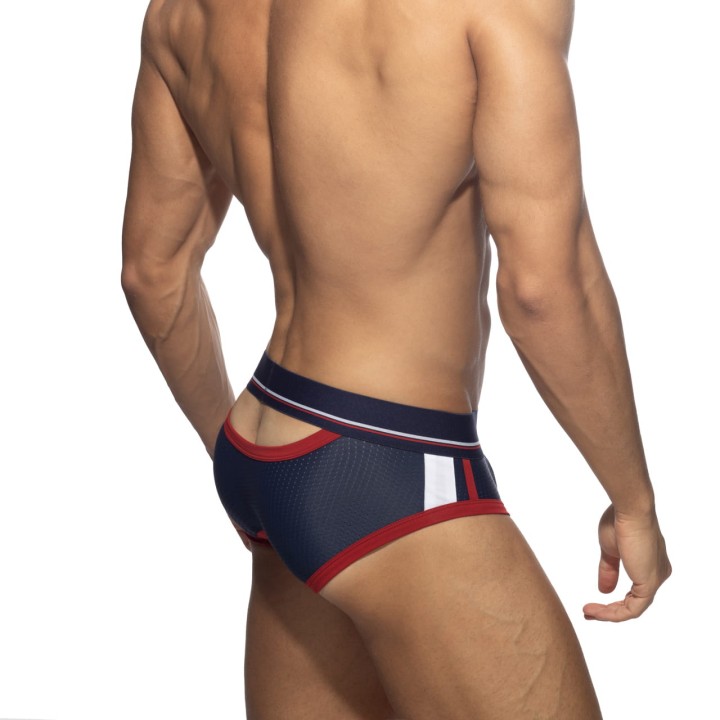 Slipy męskie Open Sport Mesh Navy Addicted