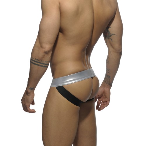 Jockstrapy męskie Metallic Silver Addicted