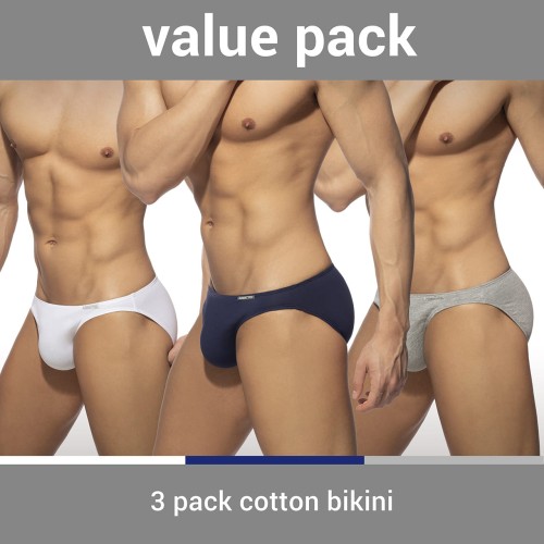 3x figi męskie Cotton Addicted