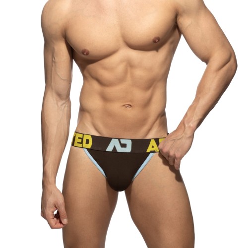 Slipy męskie bikini Naked Feeling Brown Addicted