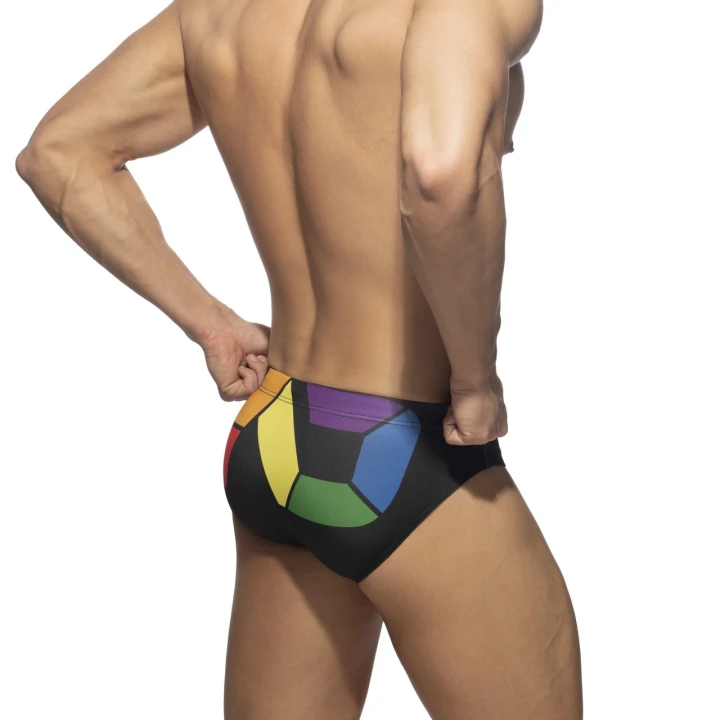 Kąpielówki męskie AD Pride Black Addicted
