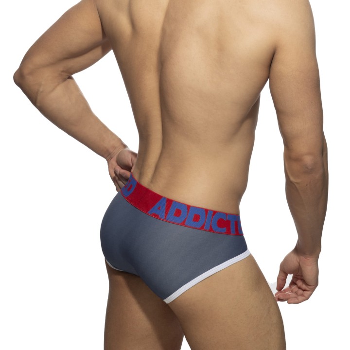 Szare slipy męskie AD Jeans Navy Addicted