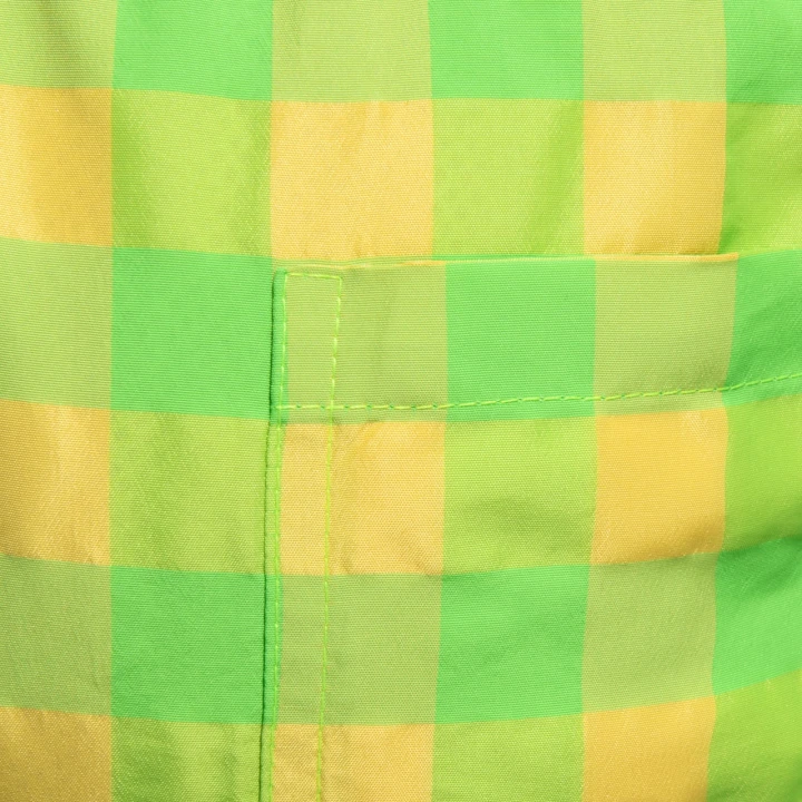 Szorty kąpielowe Flashy Squares Yellow Addicted
