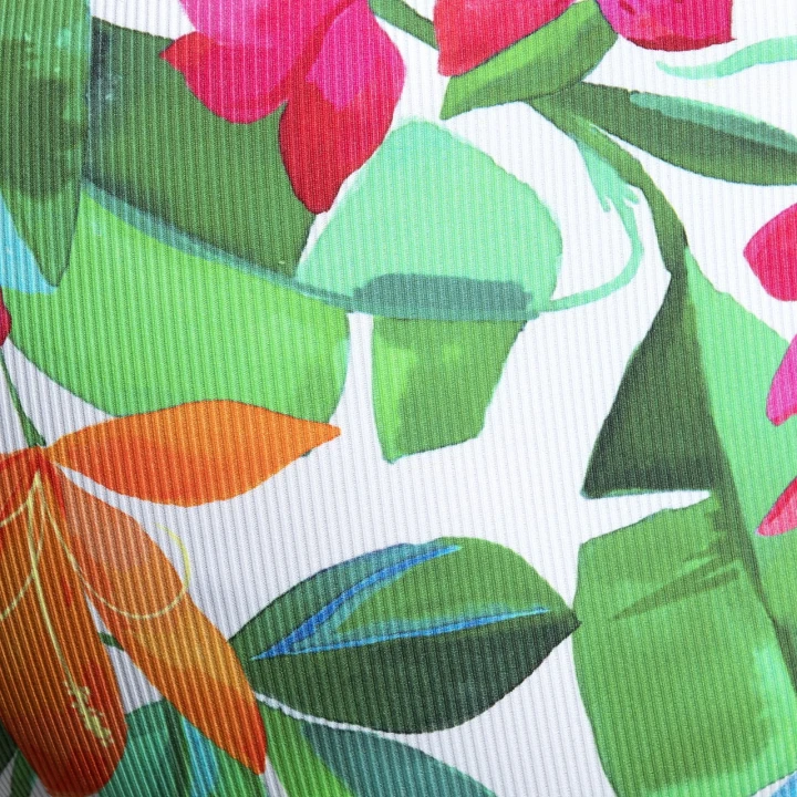 Slipy męskie Bold Flowers White ES Collection