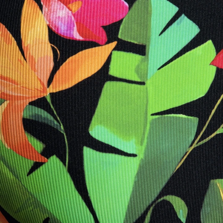Slipy męskie Bold Flowers Black ES Collection