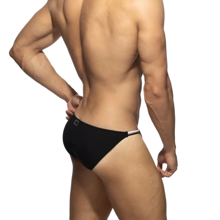 Figi męskie Sexy Rib Black Addicted