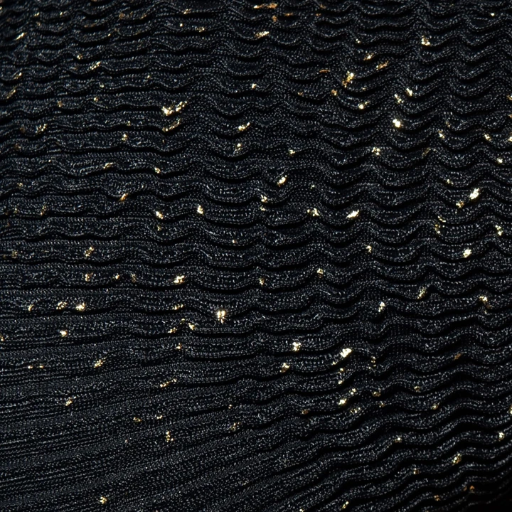 Slipy męskie Gold Glitter Black ES Collection