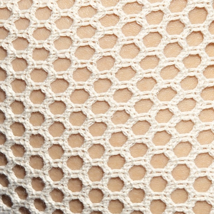 Slipy kąpielowe Raw Crochet Beige ES Collection