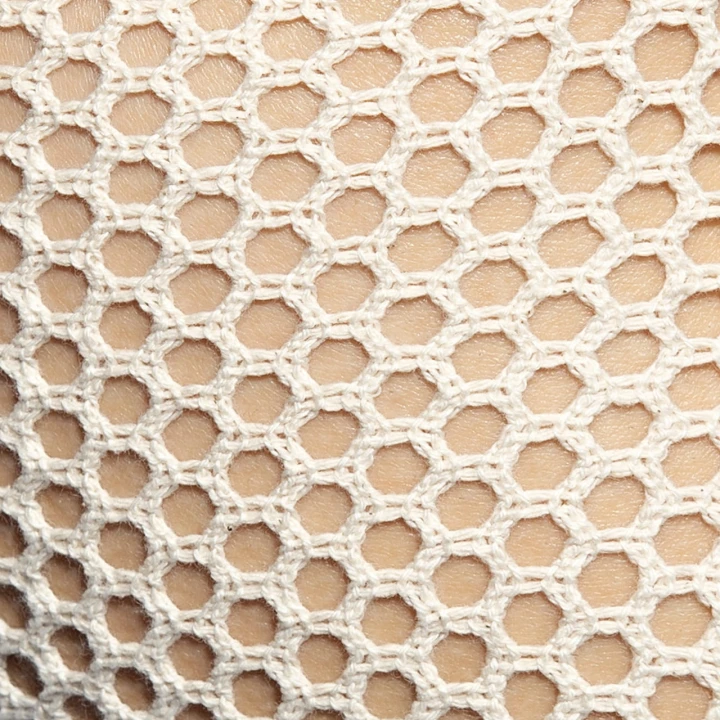 Stringi kąpielowe Raw Crochet Beige ES Collection