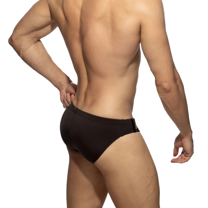 Kąpielówki męskie Low Cut Sports Brown Addicted