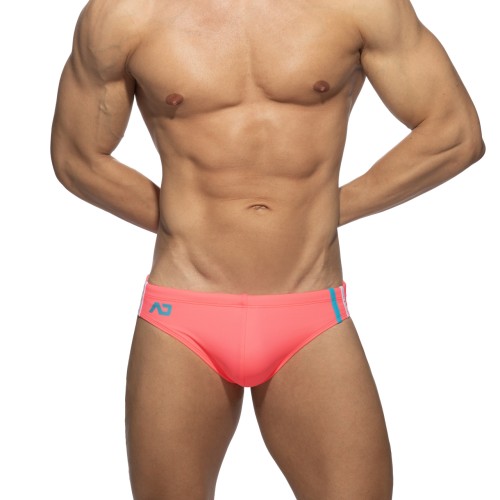 Kąpielówki męskie Low Cut Sports Neon Pink Addicted