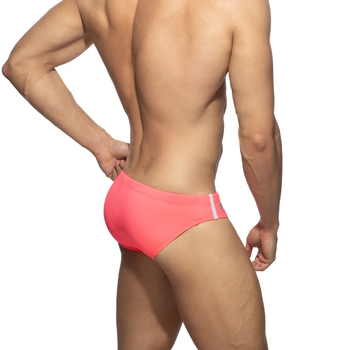 Kąpielówki męskie Low Cut Sports Neon Pink Addicted