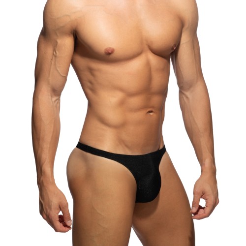 Stringi kąpielowe Pique Black Addicted