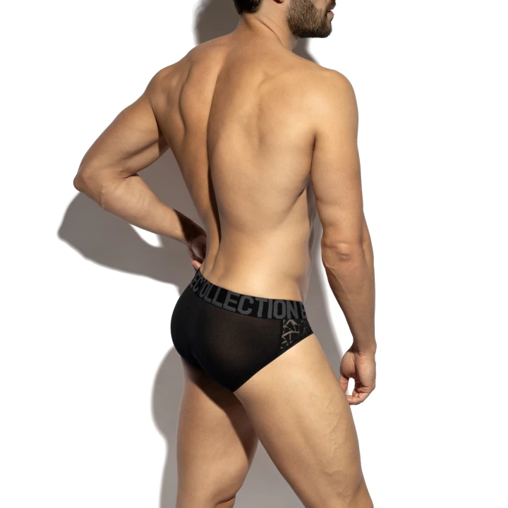 Slipy męskie Spider Sexy Black ES Collection
