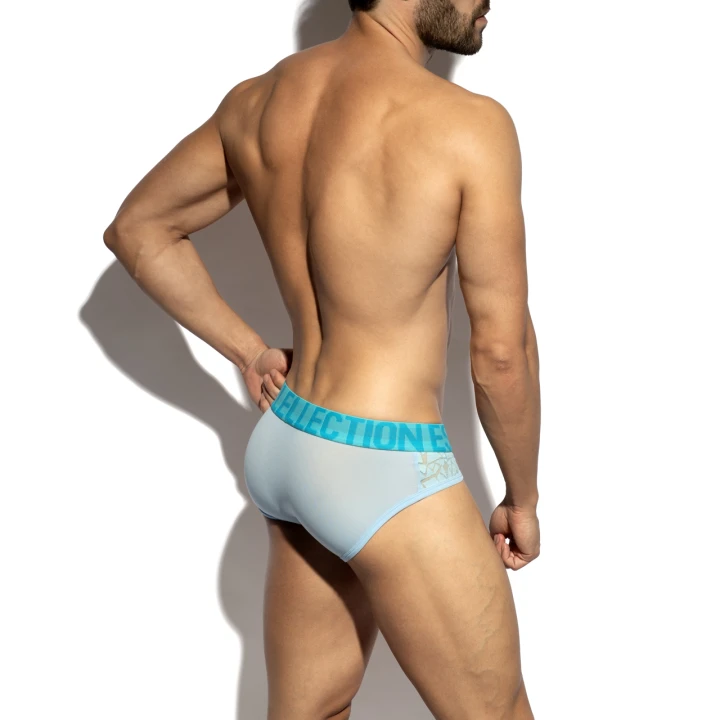 Slipy męskie Spider Sexy Sky Blue ES Collection
