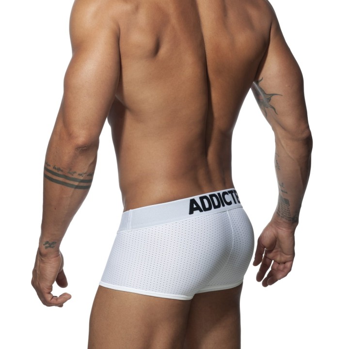 Bokserki męskie Push Up Mesh White Addicted
