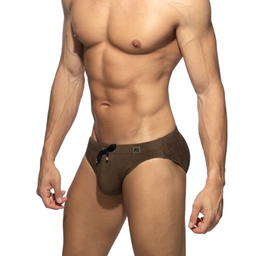 Kąpielówki męskie Pique Speedo Brown Addicted