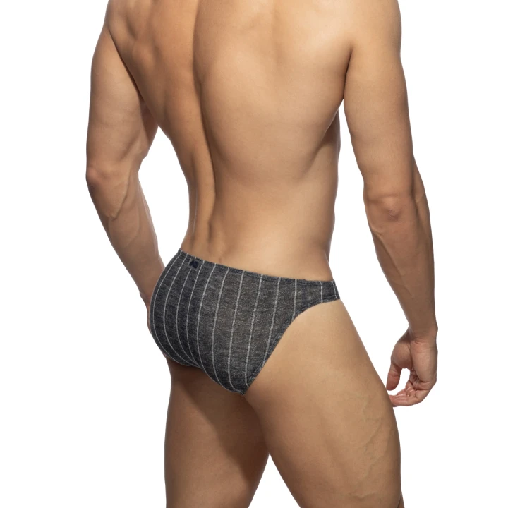 Figi męskie Rib Knit Navy Addicted
