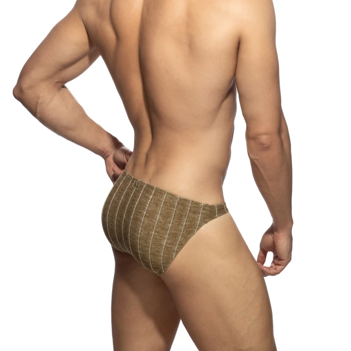 Figi męskie Rib Knit Khaky Addicted