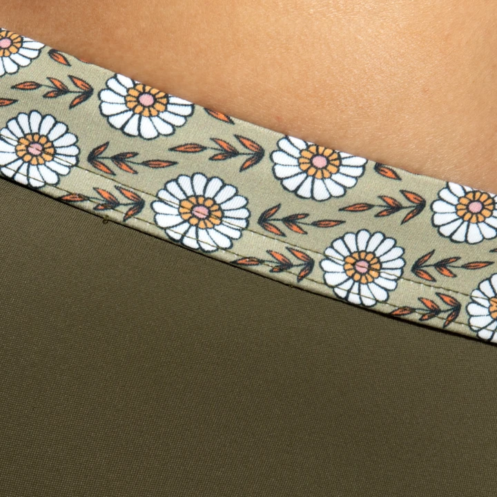 Figi kąpielowe Flowerly Band Khaky Addicted