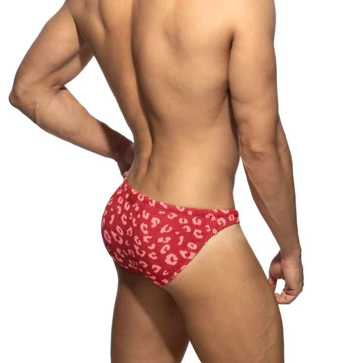 Figi kąpielowe Fantasy Leopard Fuchsia Addicted