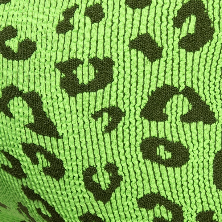 Figi kąpielowe Fantasy Leopard Neon Green Addicted