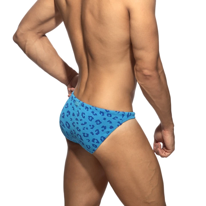 Figi kąpielowe Fantasy Leopard Royal Blue Addicted