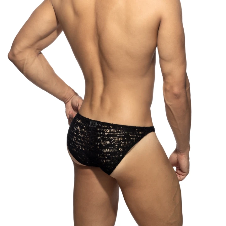 Figi męskie Spider Net Black Addicted