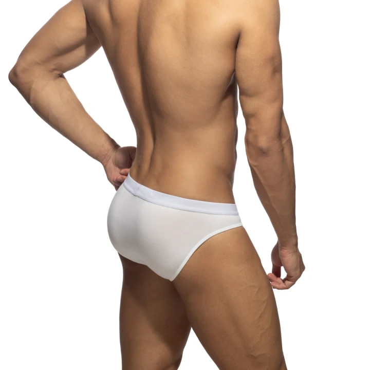 Figi męskie Bamboo Skin Layer White Addicted