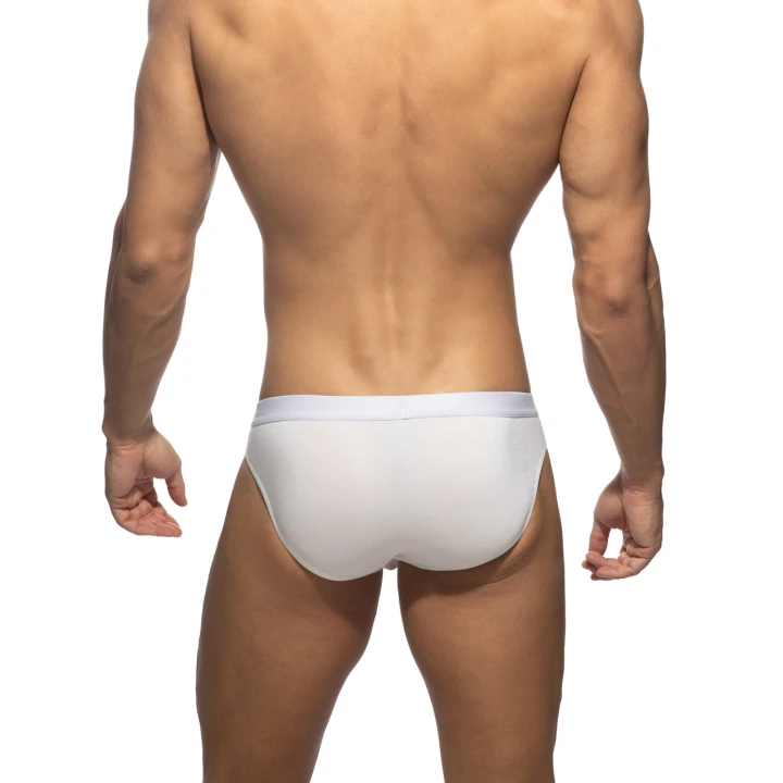 Figi męskie Bamboo Skin Layer White Addicted