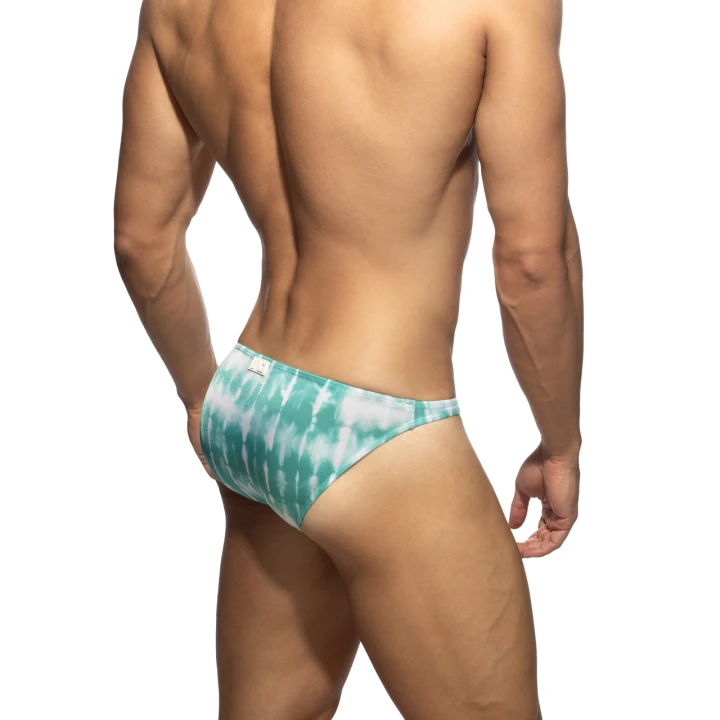 Bikini kąpielowe męskie Abstract Acqua Green Addicted