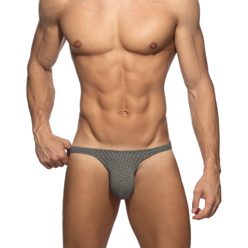 Bikini męskie Mini Dots Charcoal Addicted