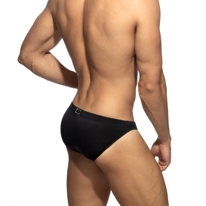 Figi męskie B&amp;W RIB Black Addicted