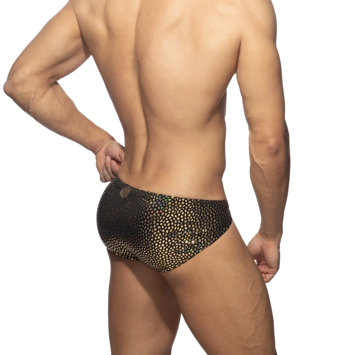 Figi męskie Gold Stones Black Addicted