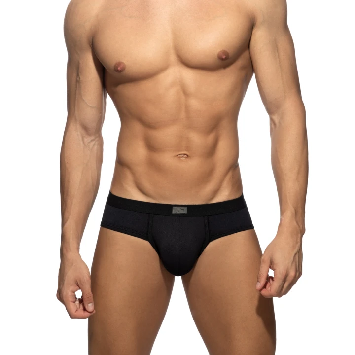 Slipy męskie Pique Basic Black Addicted