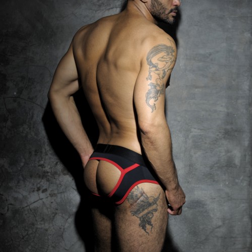 Slipy męskie Stripe Red AD Fetish