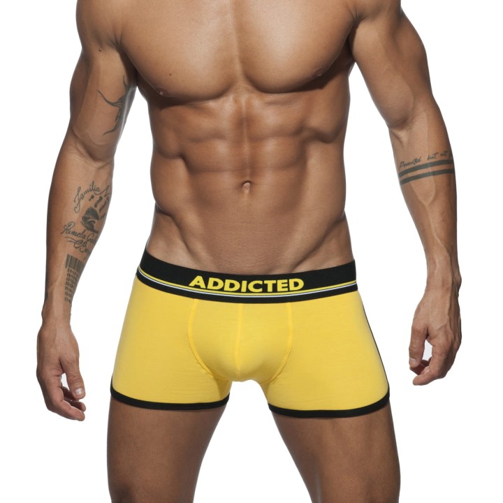 Bokserki męskie Curve Yellow Addicted