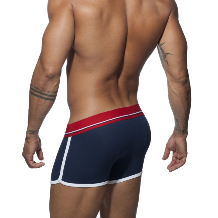 Granatowe Bokserki męskie Curve Navy Addicted