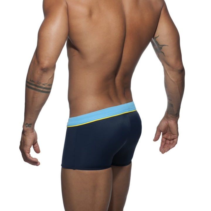 Granatowe kąpielówki męskie Sport Detail Binding Navy Addicted