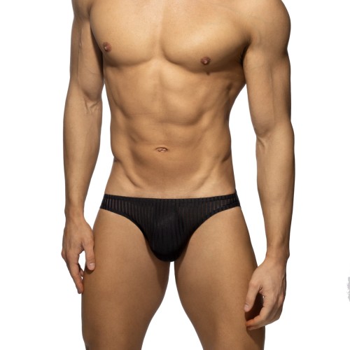 Figi męskie Black Stripe Addicted