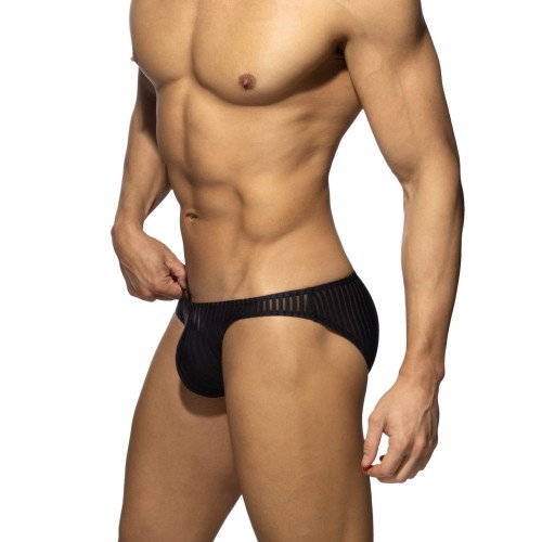 Figi męskie Black Stripe Addicted