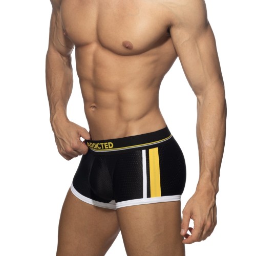 Bokserki męskie krótkie Sport Mesh Black Addicted